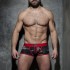 ADF63 CAMO STRIPE FETISH BOXER