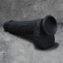 MONSTER BLACK DRILLER DILDO