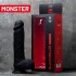 MONSTER BLACK DRILLER DILDO