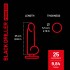 MONSTER BLACK DRILLER DILDO