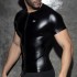ZIP SHORT SLEEVES FETISH SHIRT