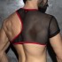 IRREGULAR MESH CROP TOP