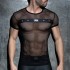 MESH MIXED T-SHIRT