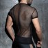 MESH MIXED T-SHIRT