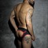 ADF11 STRIPE FETISH BRIEF
